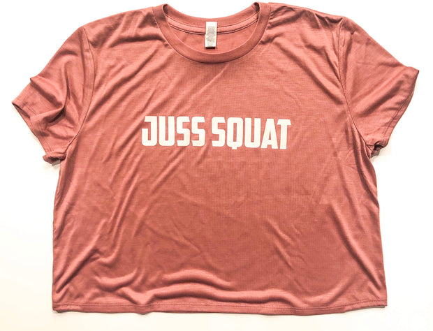 Women’s “Juss Squat” Croptop