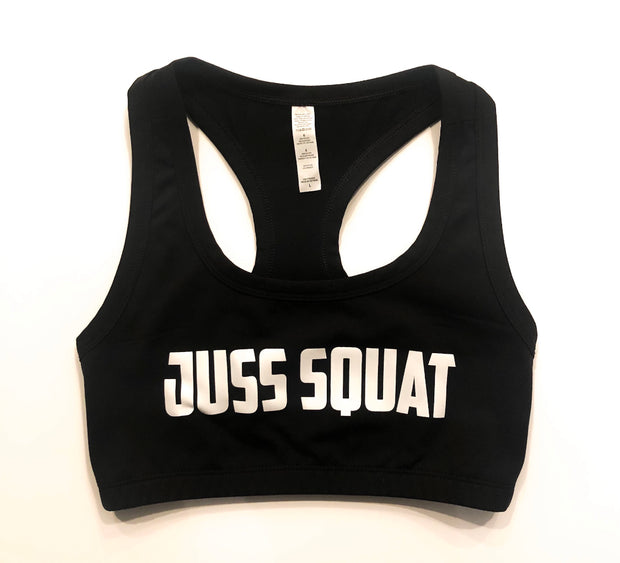 Women’s “Juss Squat” Sports Bra
